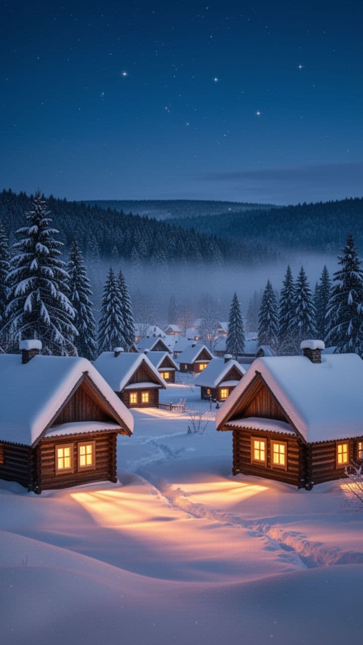 Подарок Деда Мороза: снегоход для Викуси