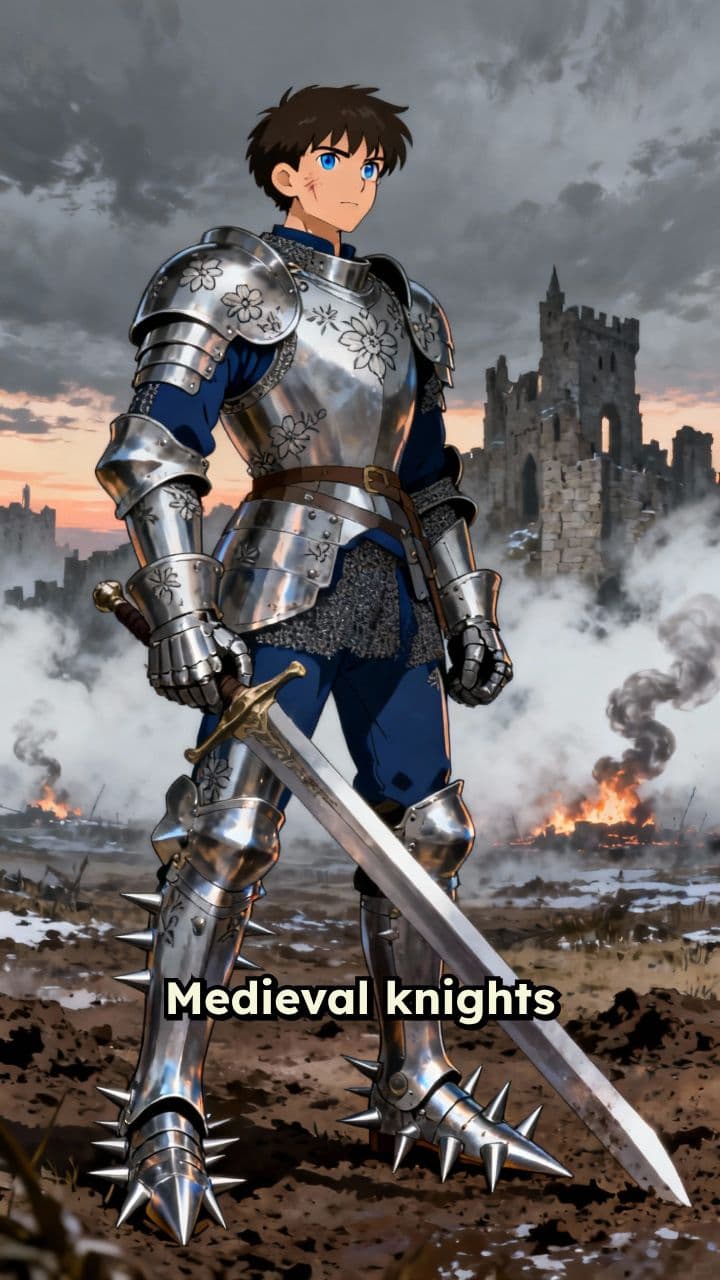 Spiked Sabatons: Knights’ Deadly Footwear