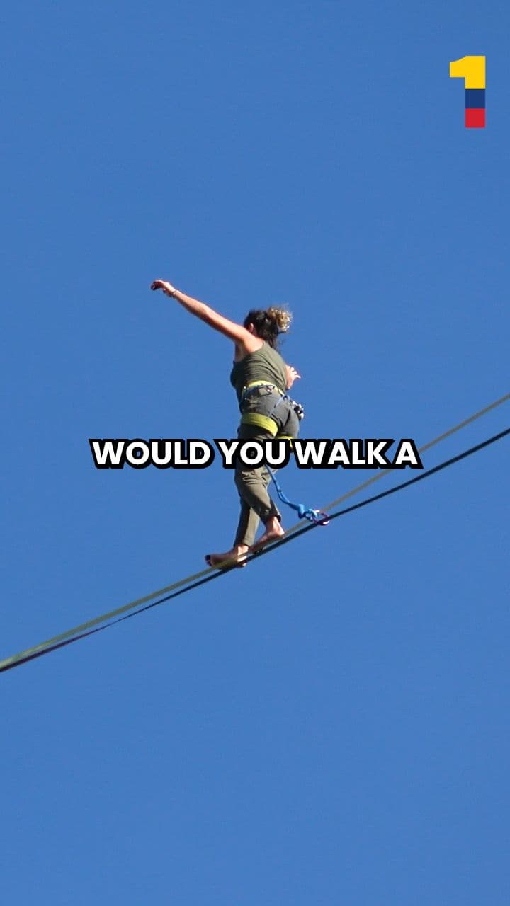 Highline: Adrenaline Above Suesca's Cliffs