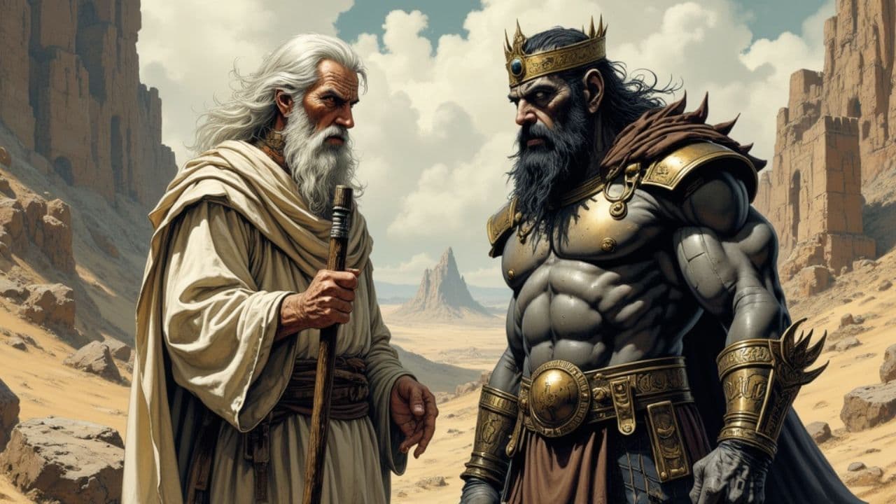 Moses and Elijah Confront Nimrod