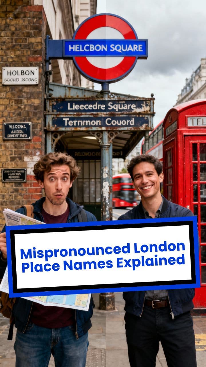 Mispronounced London Place Names Explained