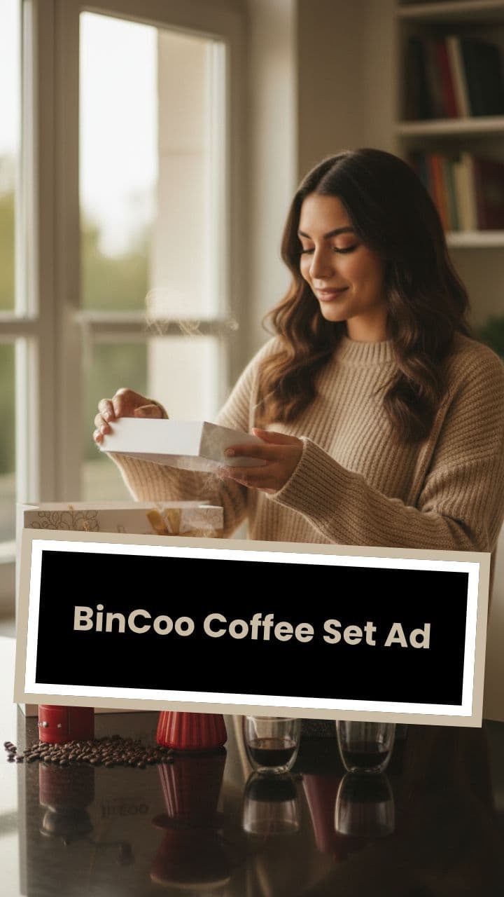 BinCoo Coffee Set Ad