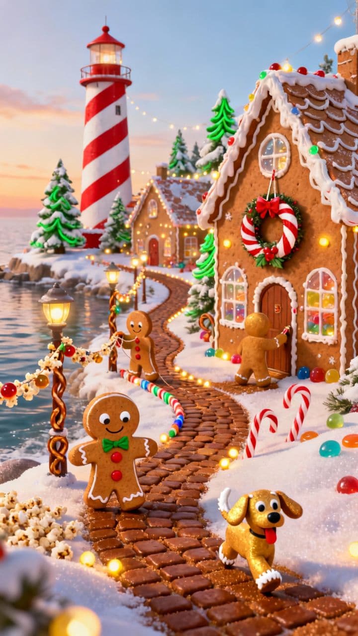Gingerbread Village Holiday Celebration
