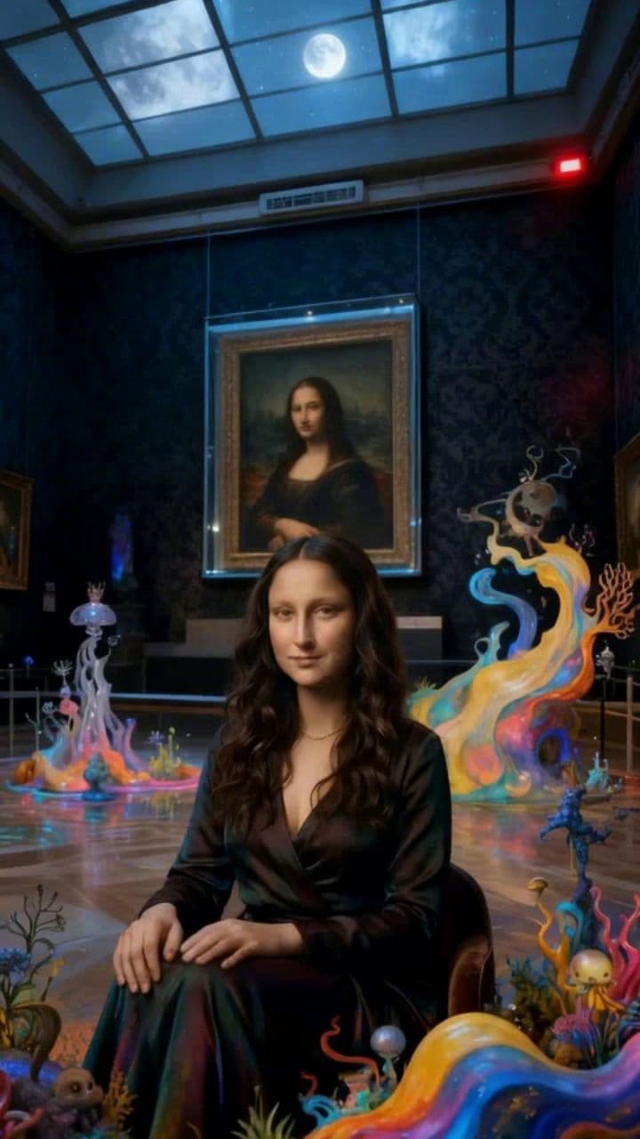 Mona Lisa's Cosmic Secrets