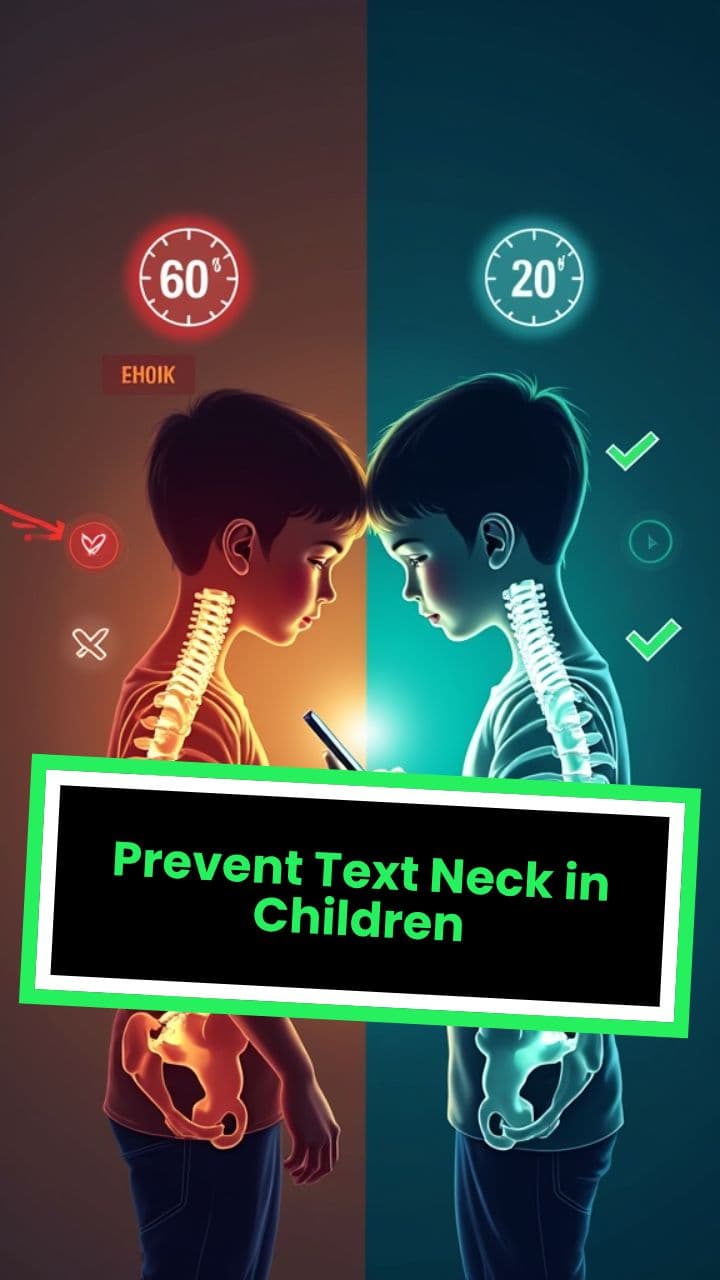 Prevent Text Neck in Children