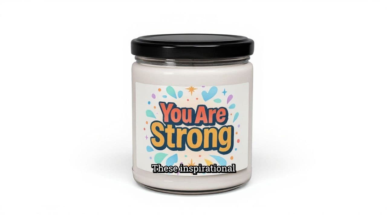 Inspirational Candles for Uplifting Gifts
