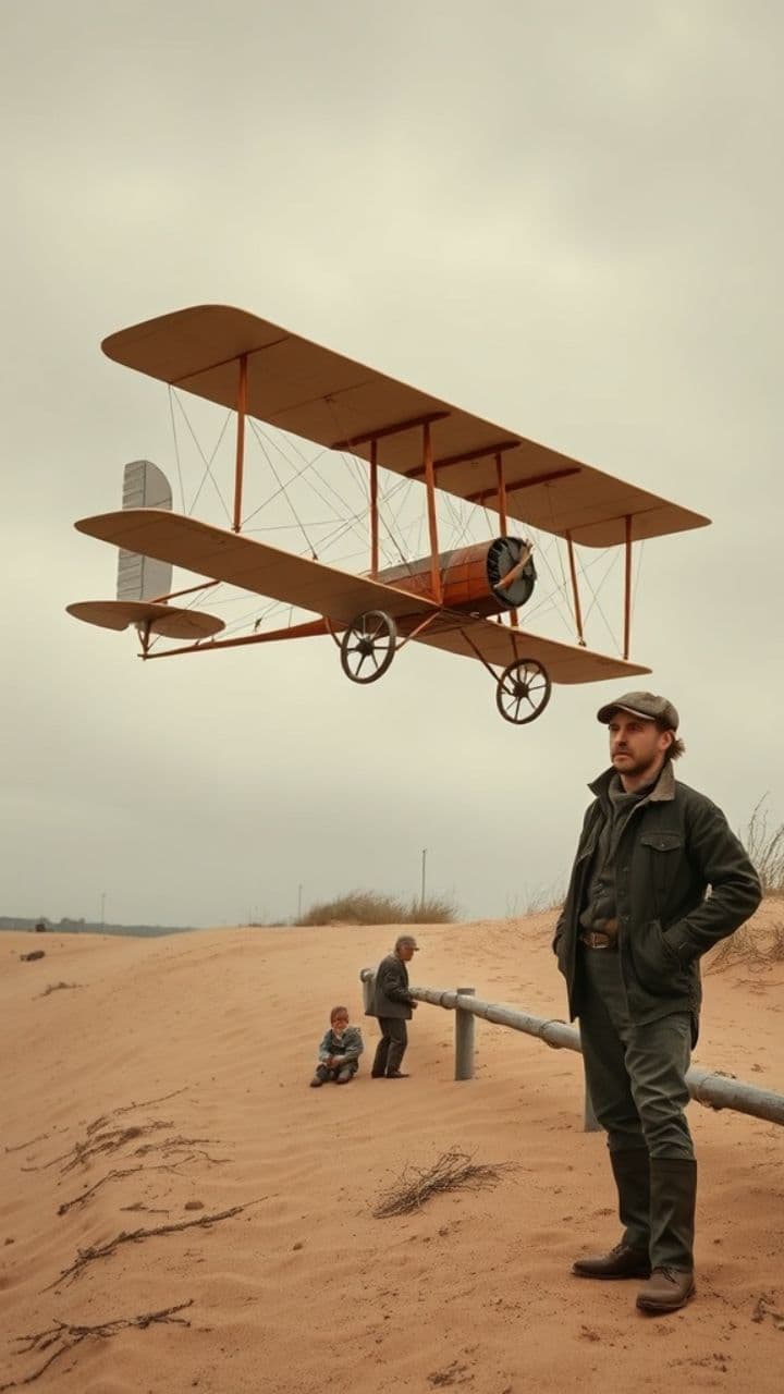 पहली उड़ान का इतिहास